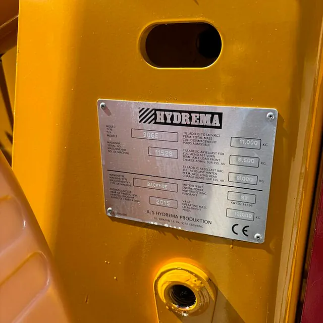 Hydrema 906E rendegraver
